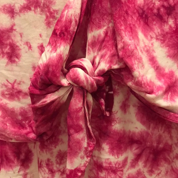 Karen Kane pink tye dye shirt - Picture 3 of 4